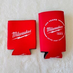 Milwaukee Tools Drink Koozies - Red - 2 Piece